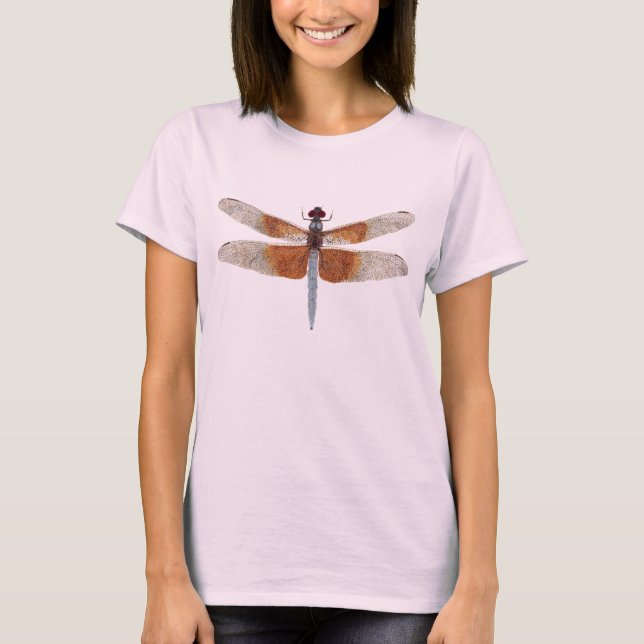 T-shirts Mulher Viúva Skimmer Dragonfly (Frente)