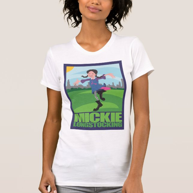 T-shirts Mulheres (ajustado mais roomier) (Frente)