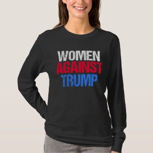 T-shirts Mulheres Contra Donald Trump