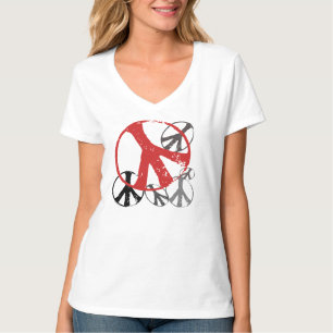 T-shirts Mulheres da paz do vintage