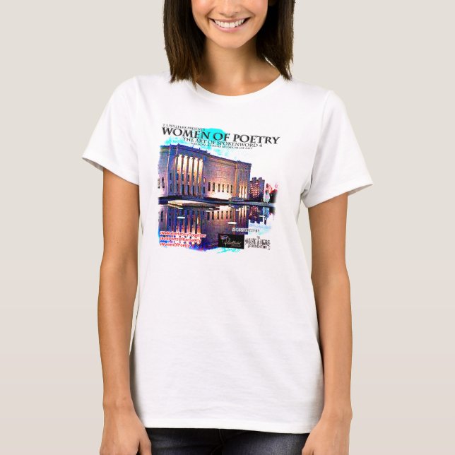 T-shirts Mulheres da poesia (Frente)