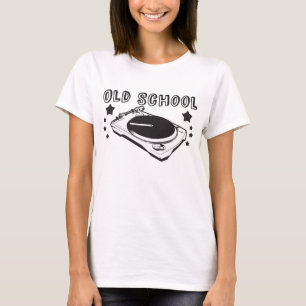 T-shirts Mulheres da velha escola superiores