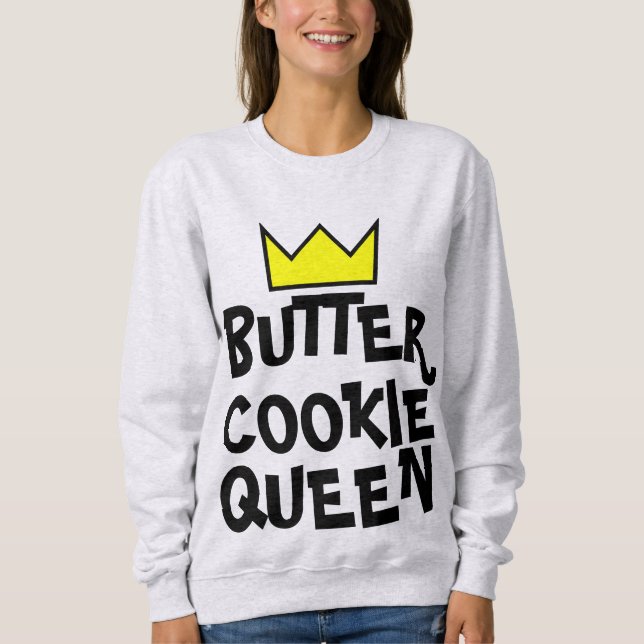 T-Shirts MULHERES DE COOKIE RAINHA (Frente)