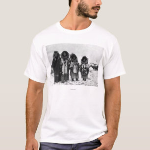 T-shirts Mulheres Eskimo na fotografia de Alaska