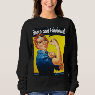 T-shirts Mulheres Fortes Rosie A Rebitadeira Feroz e Fabulo