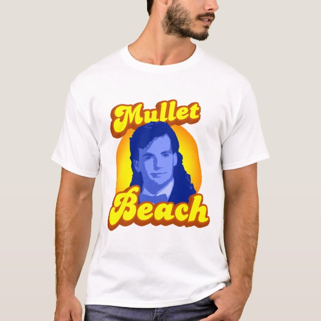T-shirts Mullet Beach (Frente)
