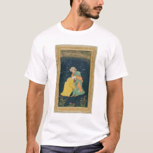 T-shirts Mulllah que curva-se para baixo a um homem no