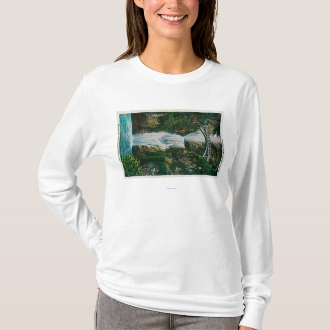 T-shirts Multnomah cai no Rio Columbia (Frente)