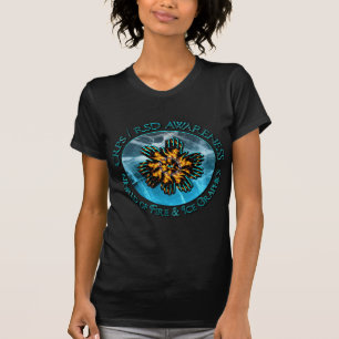 T-shirts Mundo da consciência de CRPS /RSD do logotipo do