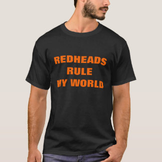 T-SHIRTS MUNDO DE REDHEADSRULEMY