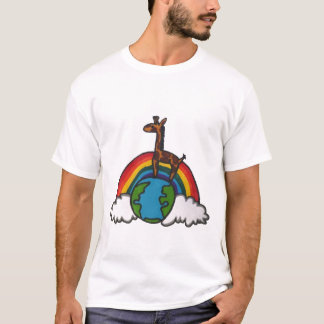 T-shirts mundo do girafa
