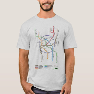 T-shirts Mundo do metro