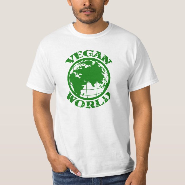 T-shirts Mundo do Vegan (Frente)