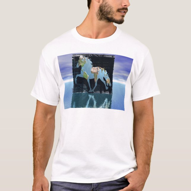 T-shirts Mundo dos Cavalos Islandeses (Frente)