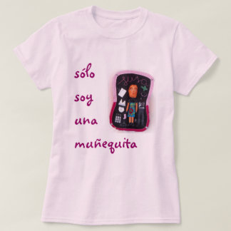 T-shirts muñequita de solo do una da soja