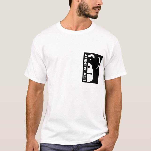 T-shirts Munkey enfrenta o logotipo (Frente)