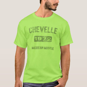 T-shirts Músculo 1972 americano de Chevelle v2