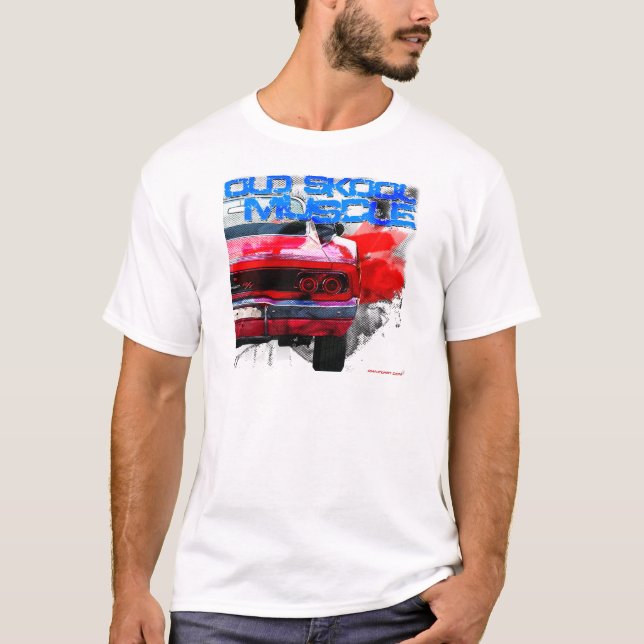 T-shirts Músculo velho de Skool (Frente)