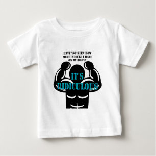 T-shirts músculos tão fortes que é ridículo engraçado