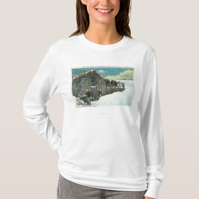 T-shirts Museu Bldg de Ridge da fuga da passagem de Fall (Frente)