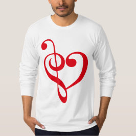 T-shirts Music Heart