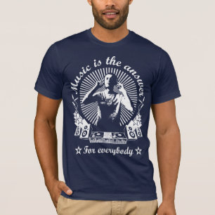 T-shirts Music is the answer 02