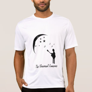 T-shirts Música… a língua universal