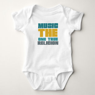 T-shirts Música - a uma religião verdadeira