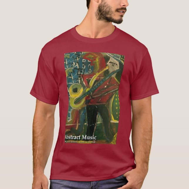 T-shirts Música Abstrata (Frente)
