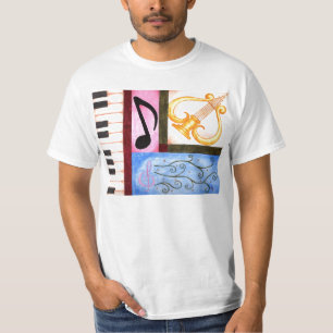 T-shirts Música bonita