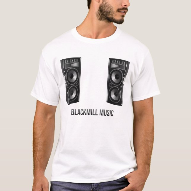 T-shirts Música de Blackmill (Frente)