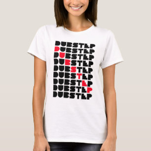 T-shirts Música de Dubstep das caras das meninas da PAREDE