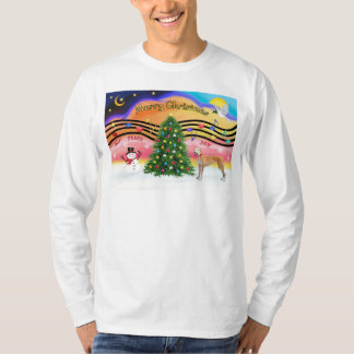 T-shirts Música de Natal 2 - Greyhound - vermelho