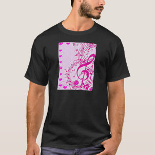 T-shirts Música do amor_
