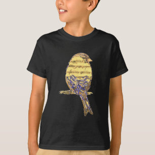 T-shirts Música Nota Arte Pássica