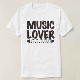T-shirts MusicLover/T