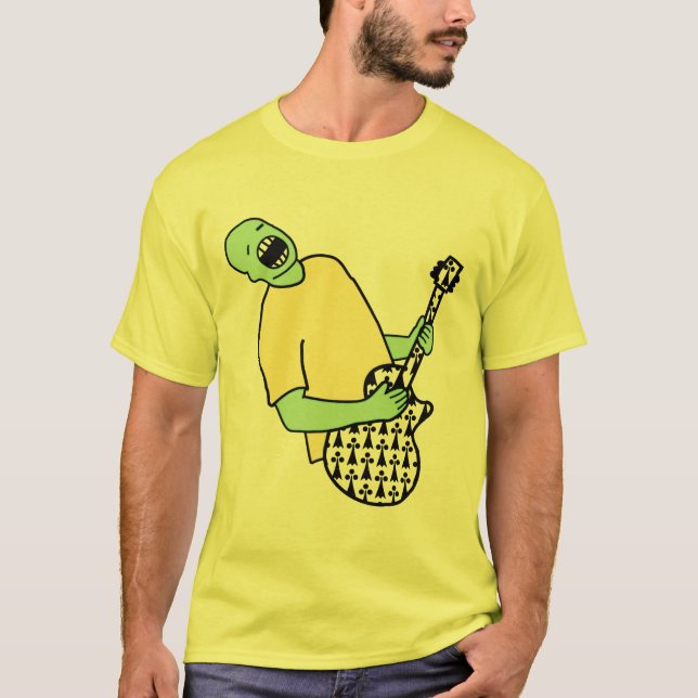 T-shirts Muso verde (Frente)