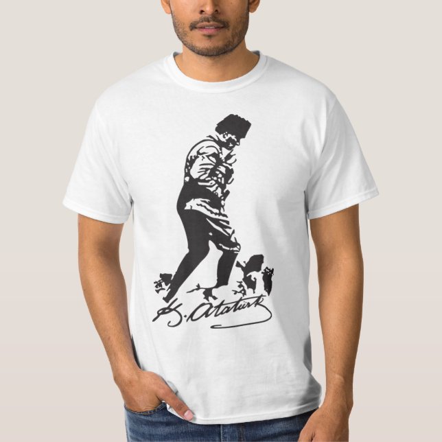 T-shirts Mustafa Kemal Ataturk (Frente)