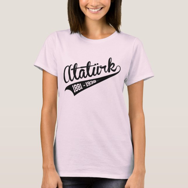 T-shirts Mustafa Kemal Ataturk (Frente)