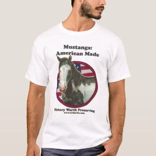 T-shirts Mustang: Americano feito