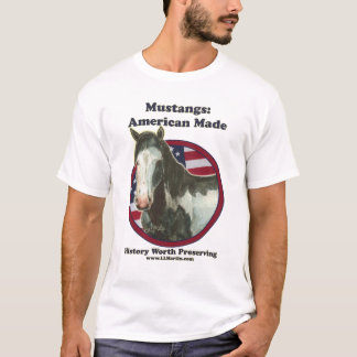 T-shirts Mustang: Americano feito