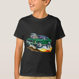 T-shirts Mustang de Bullitt com motor grande