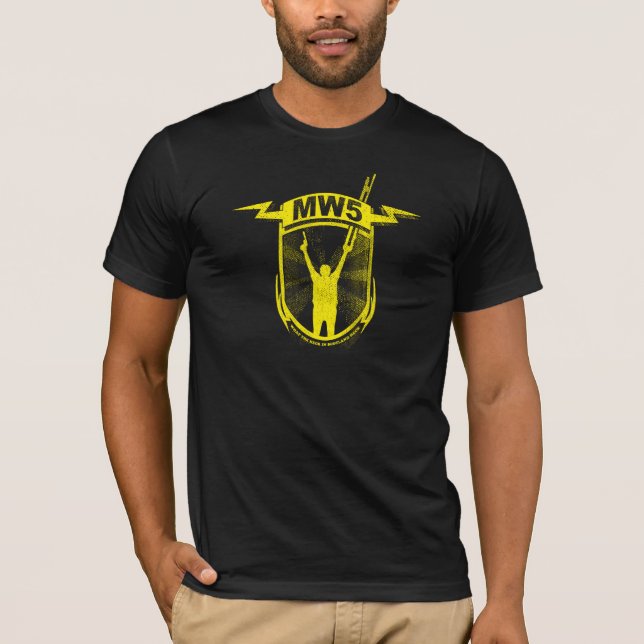 T-shirts MW5 COM amarelo - centro dianteiro (Frente)