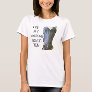 T-shirts "MY GIGANTE GOAT-TEE" Mulher: Bebê Doll Tee