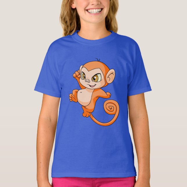 T-shirts Mycine Orange (Frente)