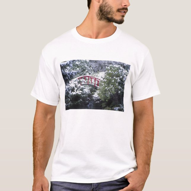 T-shirts N.A., EUA, Washington, Seattle. Ponte da lua em 2 (Frente)