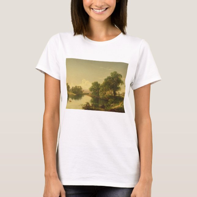 T-shirts Na angra de Esopus, Ulster County, NY (Frente)