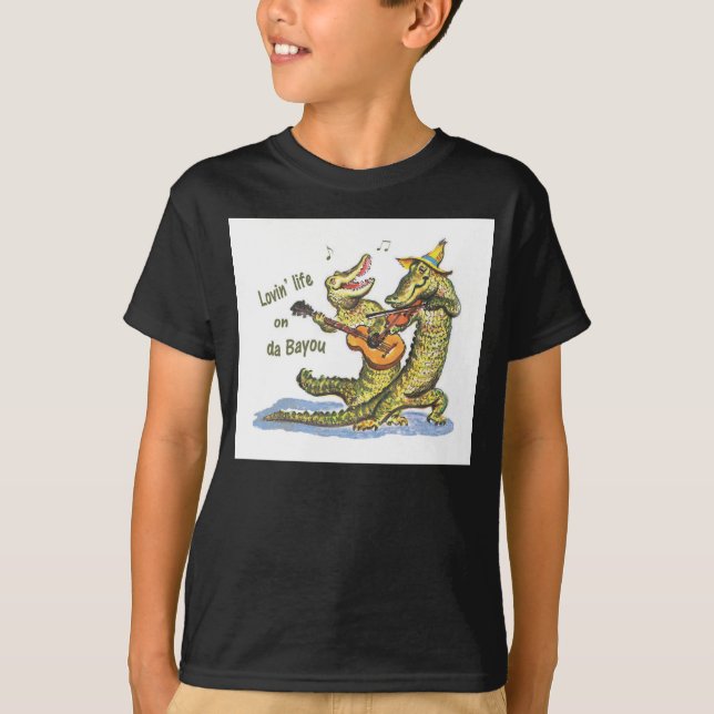 T-shirts Na de Bayou (Frente)