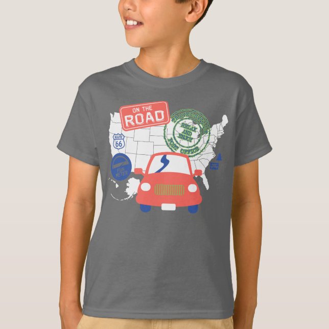 T-shirts Na estrada (Frente)