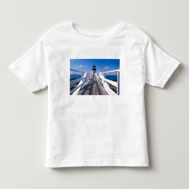T-shirts NA, EUA, Maine, Port Clyde.  Marshall Point 2 (Frente)
